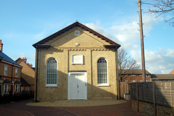 The former Baptist chapel of 1854 in Pleasant Place - March 2010